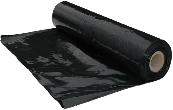 Rollo Completo Plastico Negro Ancho 6 Metros 